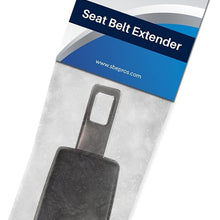 2 x Rigid 3" Seat Belt Extender - E-Mark Safe Certified - Buckle Up & Drive Safely - Not Universal (Size: Type B with 1" Wide Tongue)