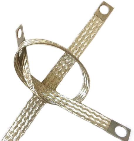 Auto Engine Grounding Braided Strap/Flat Tinned Copper Strap 1/2