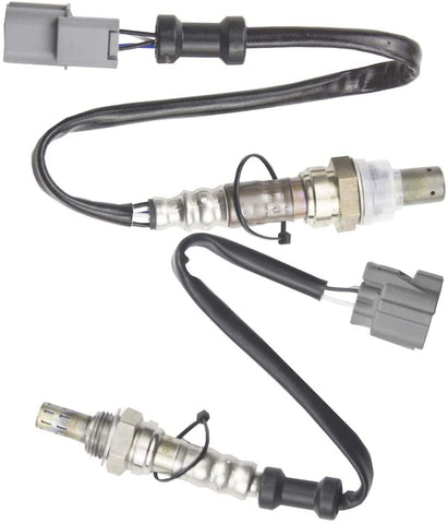 higherbro 2x Oxygen O2 Sensor 1 & 2 for 2002 2003 2004 Honda CR-V 2.4L Upper + Lower