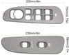 BASIKER Driver & Passenger Taupe Door Window Switch Panel Bezel Compatible with Dodge 2002-2007 Ram 1500 2500 3500 Front Right & Left Seat