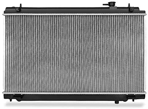 Fits 2003 2004 2005 2006 Fairlady Z 350Z Plastic Tanks 2576 2577 Aluminum Core Radiator Replacement Assembly