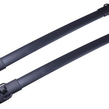 AMFULL Roof Rack Cargo Carrier For Toyota Sienna 2011-2019 Rooftop Luggage Crossbars - Fits Side Rails Models ONLY