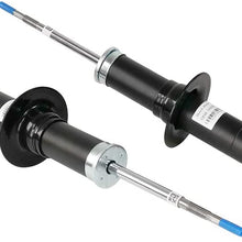 LuftMeister 580-435 949-701 19353951 19300066 Pair Front Shock Struts Absorber with Sensor for 2007-2014 Cadillac Escalade EXT ESV Chevyrolet Silverado Tahoe Suburban Avalanche GMC Sierra Yukon XL