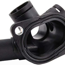 VB 1pcs Coolant Flange Connector w/Plug+Clip+O-Ring 037121144H For Volkswagen 2.0L