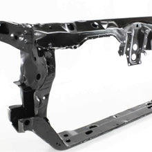 Radiator Support Assembly Compatible with 2003-2007 Honda Accord Black Steel
