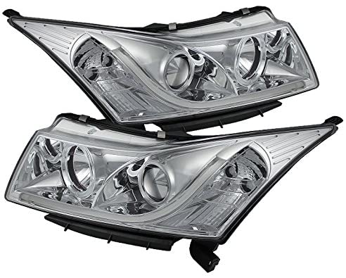 Spyder Auto 5074171 Projector Style Headlights Chrome/Clear