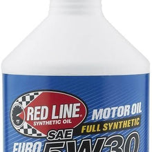 Red Line 12304-12PK Euro-Series 5W30 Oil, 1 Quart, 12 Pack