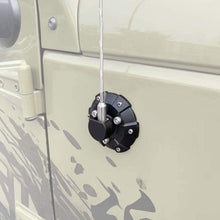 Maiker Radio Antenna Base Cover for 2007-2019 Jeep Wrangler JK/JL (ABS, Black)