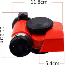 12V Car And Motorcycle Modified Super Snail Integrated Air Horn For Car Motorcycle Truck Mounting Accessories