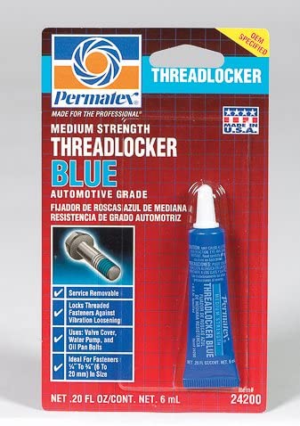 Permatex Threadlocker 6 Ml Blue