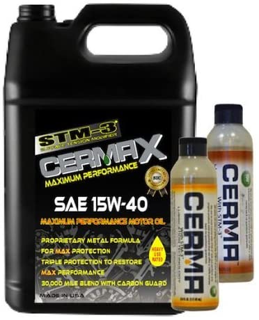 Cerma Pick-up Truck Diesel Engine and Manual Transmission Treatment Package Kit 15-w-40-w 30,000 Mile Oil