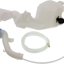 Windshield Washer Tank Assembly compatible with Honda CR-V 07-11 W/Pump Inlet and Cap Mexico/USA Built