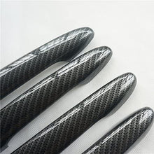 1 Set Sport Carbon Fiber Style Door Handle Cover Trim for Mazda 2 3 6 CX-3 CX-5 CX-9 (with Keyless Holes)