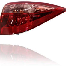 Tail Light Assembly - DEPO For/Fit 17-19 Toyota Corolla - Outer on Body (Exclude SE/XLE/XSE/50th Anniversary) - Pair, Left Driver + Right Passenger Set - CAPA - 8155002B00, 8156002B00