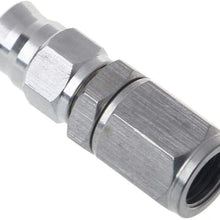 huanban072 an -3 Hose to M10x1.0 Straight Stainless Steel Brake Fitting PTFE Custom Brake Clutch Hose Fitting