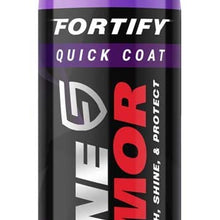 SHINE ARMOR Fortify Quick Coat - Ceramic Coating - Car Wax Polish Spray - Waterless Car Wash & Wax - Hydrophobic Top Coat Polish & Polymer Paint Sealant Detail Protection