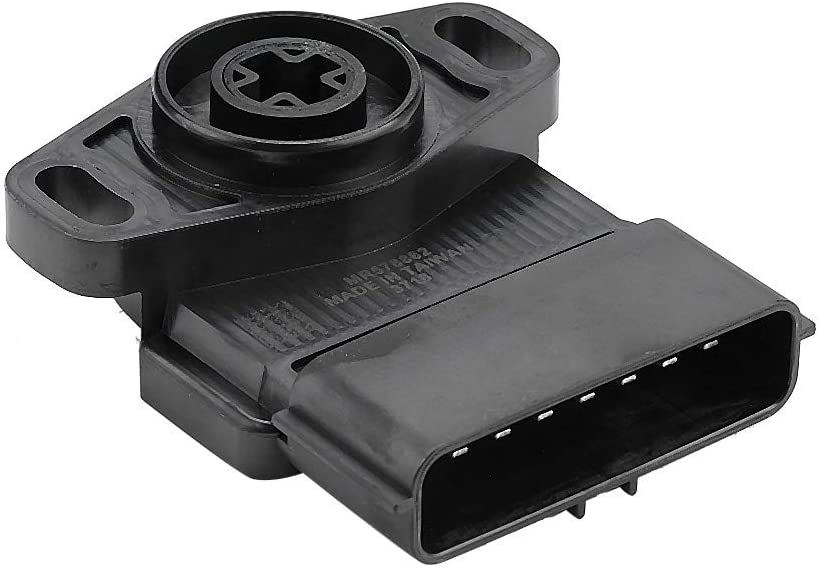 HERCHR Car Throttle Position Sensor,Replacement OE MR578861 for Mitsubishi,Lancer,Outlander,ABS,Black