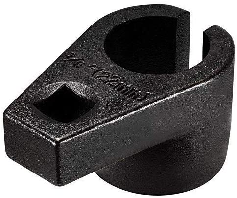 AP1822F 3/8-inch Drive by 7/8-inch (22mm) Offset Oxygen Sensor Socket High-performance chrome molybdenum steel construction Wire Gate Accesses Sensor from The Side, Preventing Damage to Wires