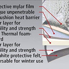 Intro-Tech NS-89-R Silver Ultimate Reflector Custom Fit Folding Windshield Sunshade for Select Nissan Rogue Models