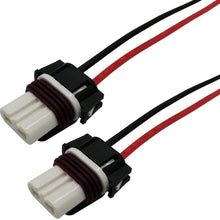 Audak 2Pcs H4 9003 HB2 Heavy Duty Ceramic Wiring Harness Sockets Male & Female Connector For Headlights or Fog Lights