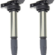 A-Premium Ignition Coils Pack Replacement for Lexus CT200H 2011-2016 Toyota Corolla 2009-2016 Matrix Prius Prius Plug-In Prius V Scion IM XD 1.8L 4-PC Set