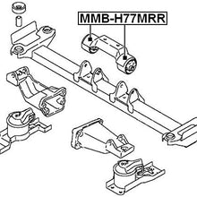 Mr319774 - Arm Bushing (for Engine Mount) For Mitsubishi - Febest