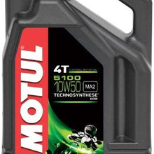 MOTUL OIL 5100 10W50 4TBLEND 4L 104076 by Motul