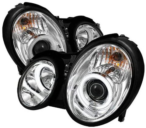 Spyder Auto 5042064 CCFL Halo Projector Headlights Chrome/Clear