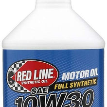 Red Line 11304 10W-30 Synthetic Oil - 1 Quart Bottle, (Pack of 12)