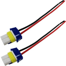 Audak 2Pcs H4 9003 HB2 Heavy Duty Ceramic Wiring Harness Sockets Male & Female Connector For Headlights or Fog Lights