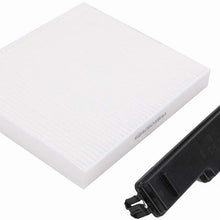 68318365AA Cabin Air Filter with Door-Filter Access for 2016 2017 2018 Dodge Ram 1500 2500 3500 Trucks Replaces 68052292AA, 68406048AA, CF11671-16 17 18 Ram Cabin Air Filter Include Activated Carbon