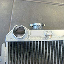 Aluminum Radiator+Fan For Toyota Hilux surf KZN130 1KZ-TE 3.0 TD 1993-1996 94 95