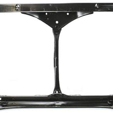 Radiator Support Assembly Compatible with 1992-1996 Toyota Camry Black Steel