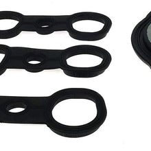 11127552280 11127559699 Camshaft Adjuster Eccentric Shaft Actuator Seal Gasket and 11127559311 11127582245 Engine Valve Cover Gasket Fits BMW E81 E87 E90 E91 E93 E60 E61 E65 E66 X1 X3 X5