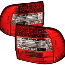 Spyder 5007087 Porsche Cayenne 03-07 LED Tail Lights - Red Clear (Red Clear)