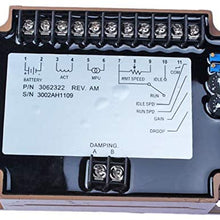 FridayParts Engine Governor Speed Controller 3062322 EFC3062322 Generator Speed Control Unit for Cummins Engine KTA50 KTA38 KTA19