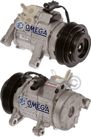 Omega Environmental Technologies 20-11272AM A/C Compressor W/ Clutch