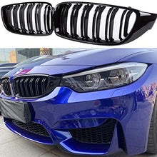 Front Grill/Grilles Kidney Grill Replacement for BMW 4 Series F32 F33 F36 F80 F82(ABS, Gloss Black)