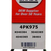 Bando 4PK780 OEM Quality Serpentine Belt (4PK975)