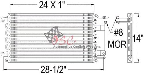 OSC Cooling Products 4556 New Condenser