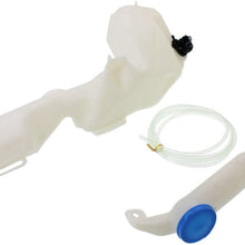 Windshield Washer Tank Assembly compatible with Acura RDX 07-12 W/Pump Inlet and Cap