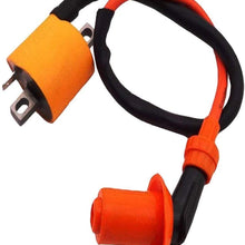 Amhousejoy High Ignition Coil Fit for Yamaha Timberwolf YFB250 YFM 250 1988-2006
