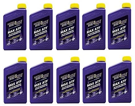 Royal Purple 01320 Set of 10 Max Automatic Transmission Fluid 1-Quart Bottles