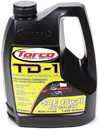 TORCO TRCA181540SE TD-1 Super Diesel 15w404-Liter Bottle, 135.24 Fluid_Ounces