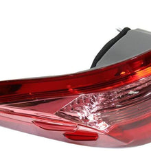 For Toyota Corolla Outer Tail Light Assembly 2017 2018 2019 Driver Side | CE/L/LE/LE Eco Model | TO2804130 | 8156002B00