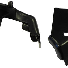 Inline Tube (E-2-4 Disc Brake Hose Brackets Compatible with 1970-81 Chevrolet Camaro and Pontiac Firebird