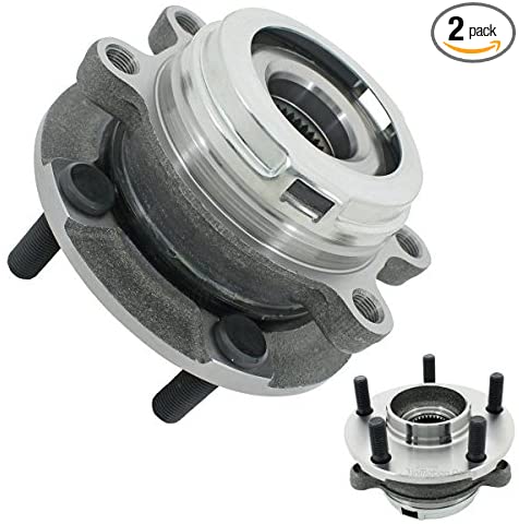 Front inMotion Parts Front Wheel Bearing Hub Assembly IMP513338 for Nissan Murano 2014, Quest 2016-14, replace 513338, 2 pack
