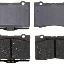 ACDelco 14D1091C Advantage Ceramic Front Disc Brake Pad Set