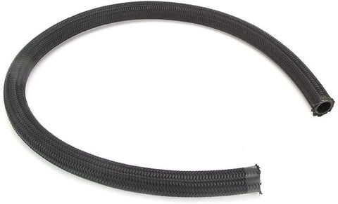 Fuel Hose Line, 1Meter/3.3ft AN16 Nylon Steel Oil Fuel Gas Line Braided Radiator Hose