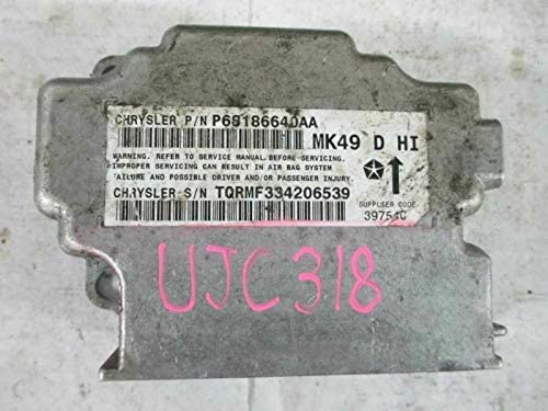 REUSED PARTS Bag Control Module Fits 13-14 Jeep Compass P68186640AA 68186640AA